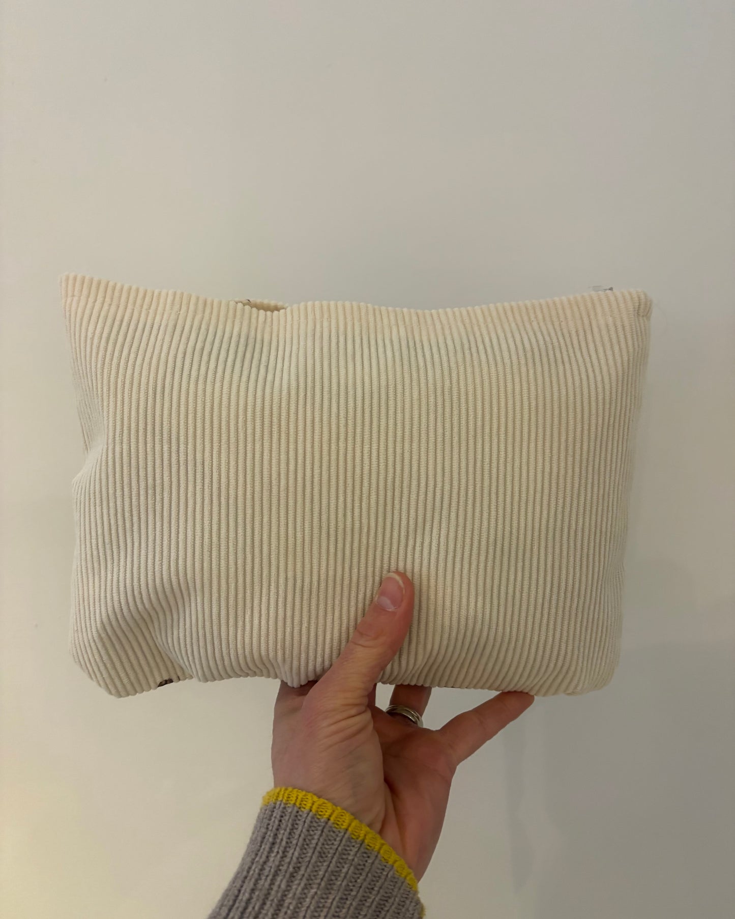 Daisy Corduroy Cosmetic Bag