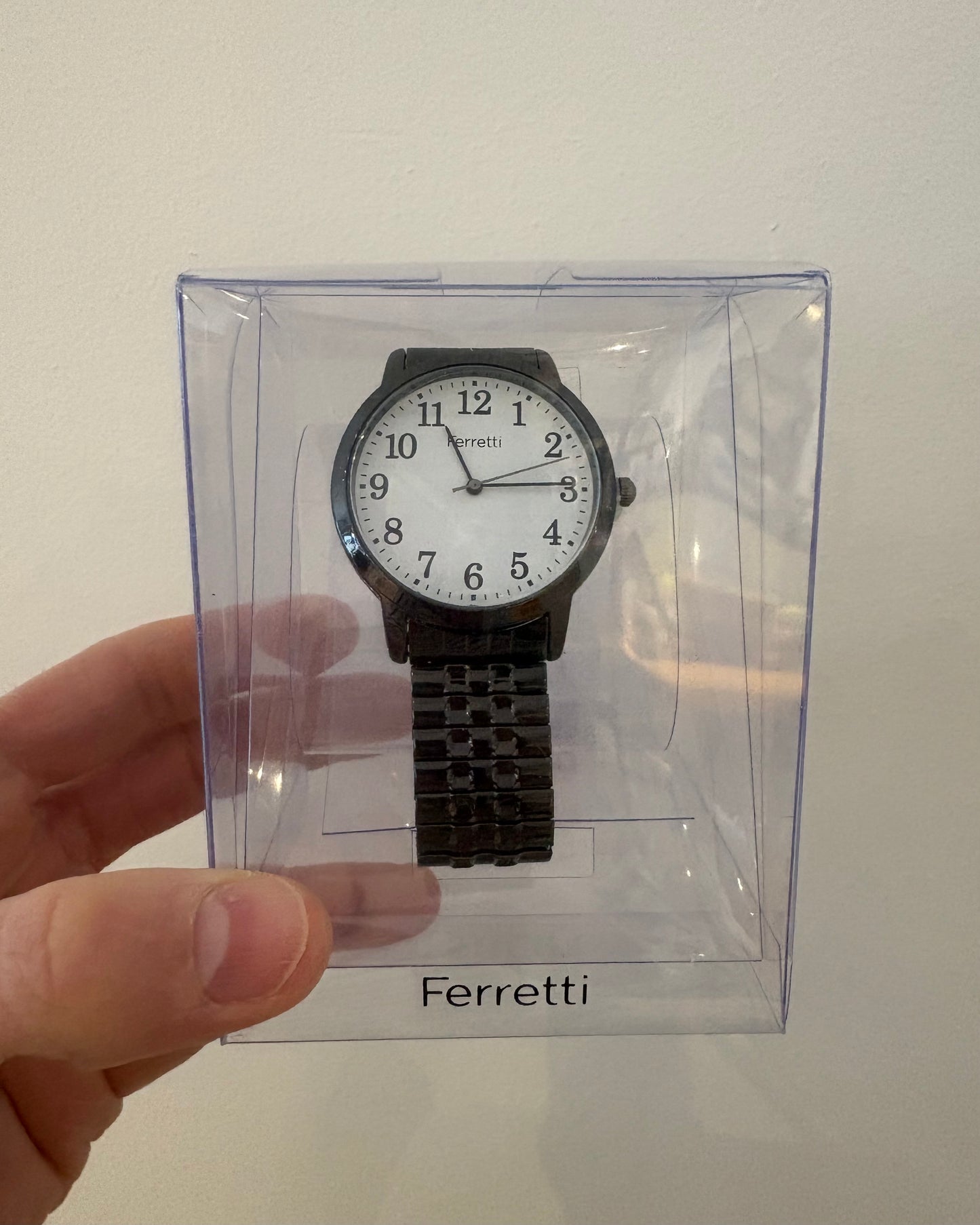 Women's Gunmetal Stretch Watch