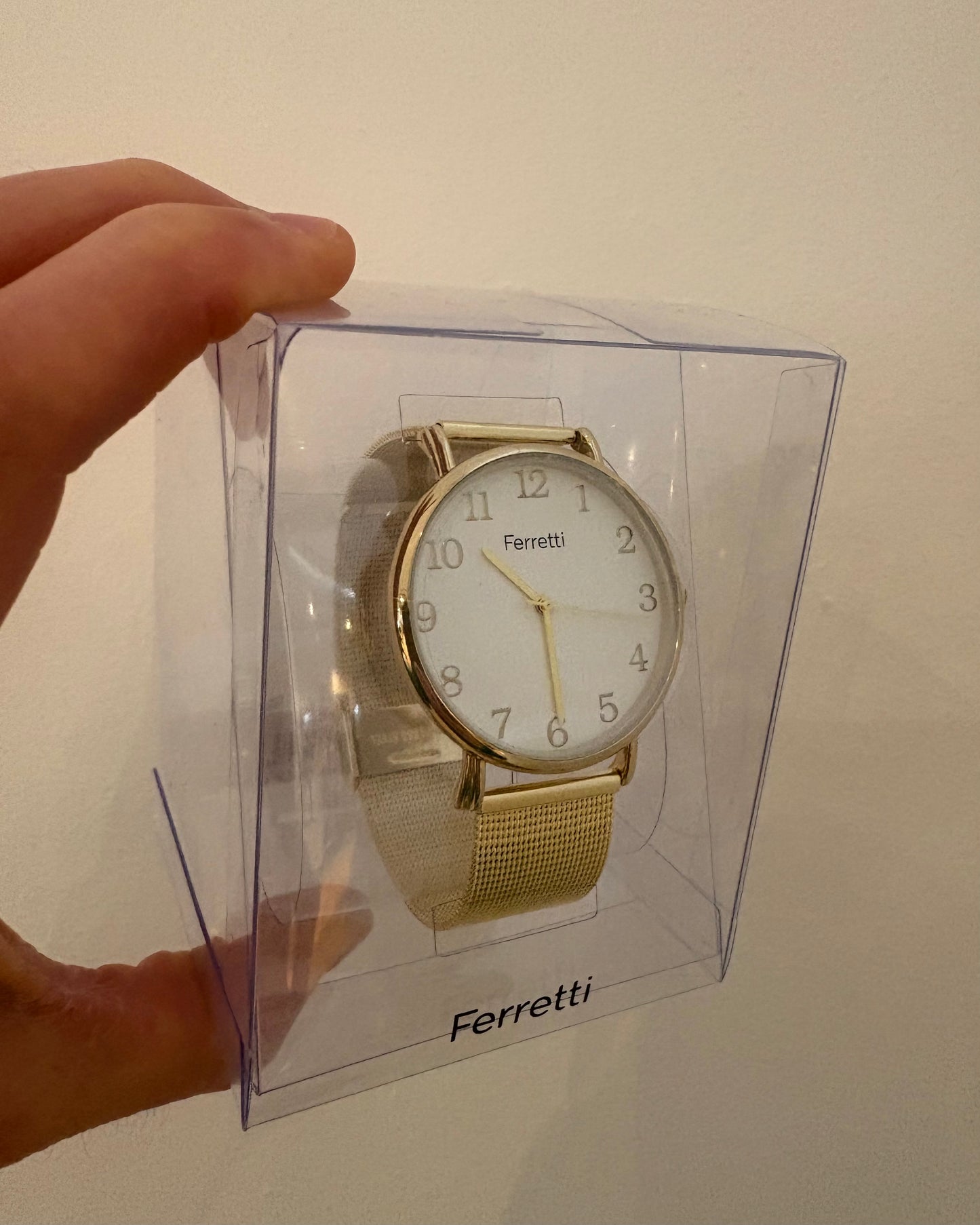 Women's Gold Mesh Watch