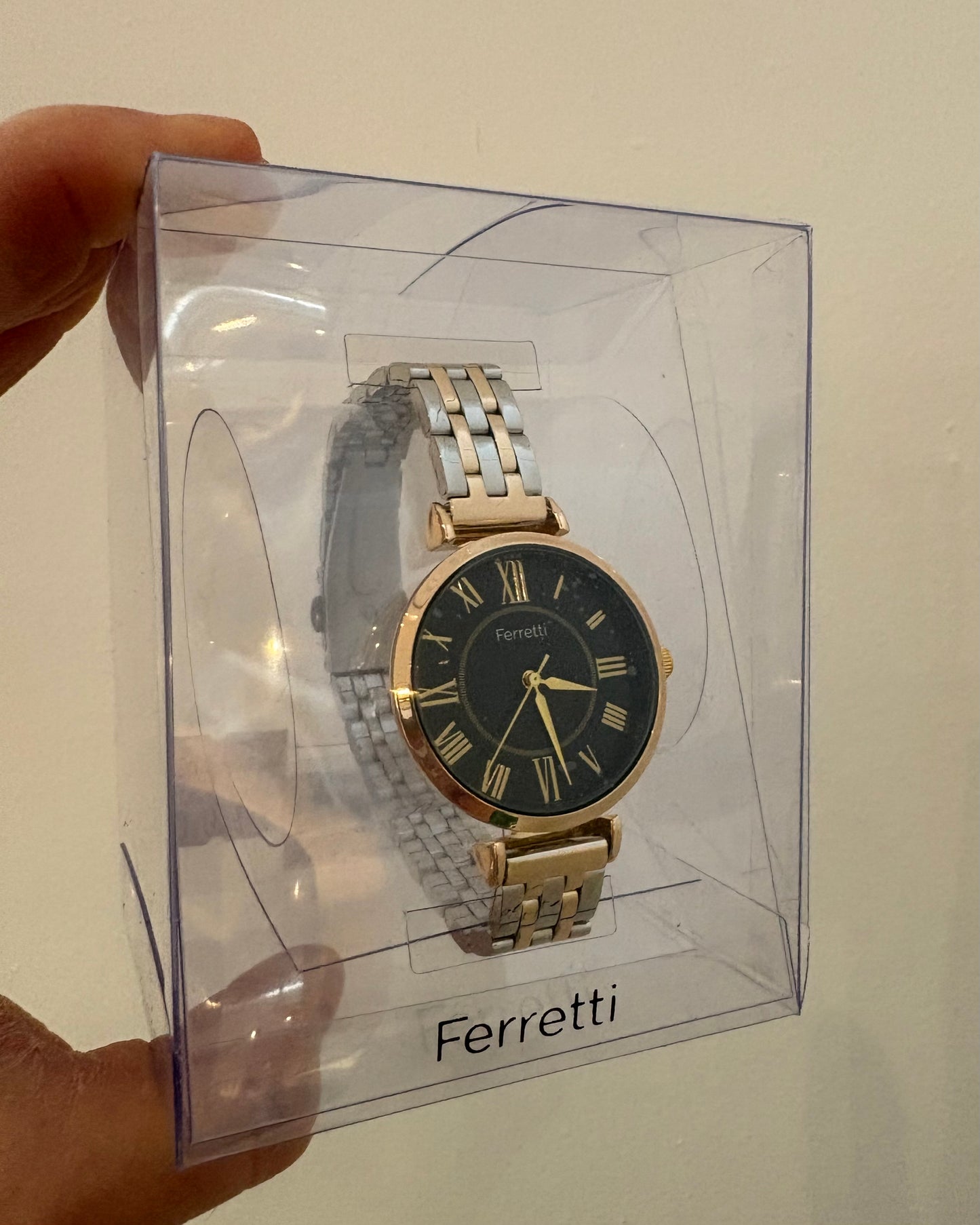 Women's Gold Petite Roman Numeral Watch