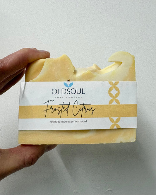 Frosted Citrus Natural Soap 🍁