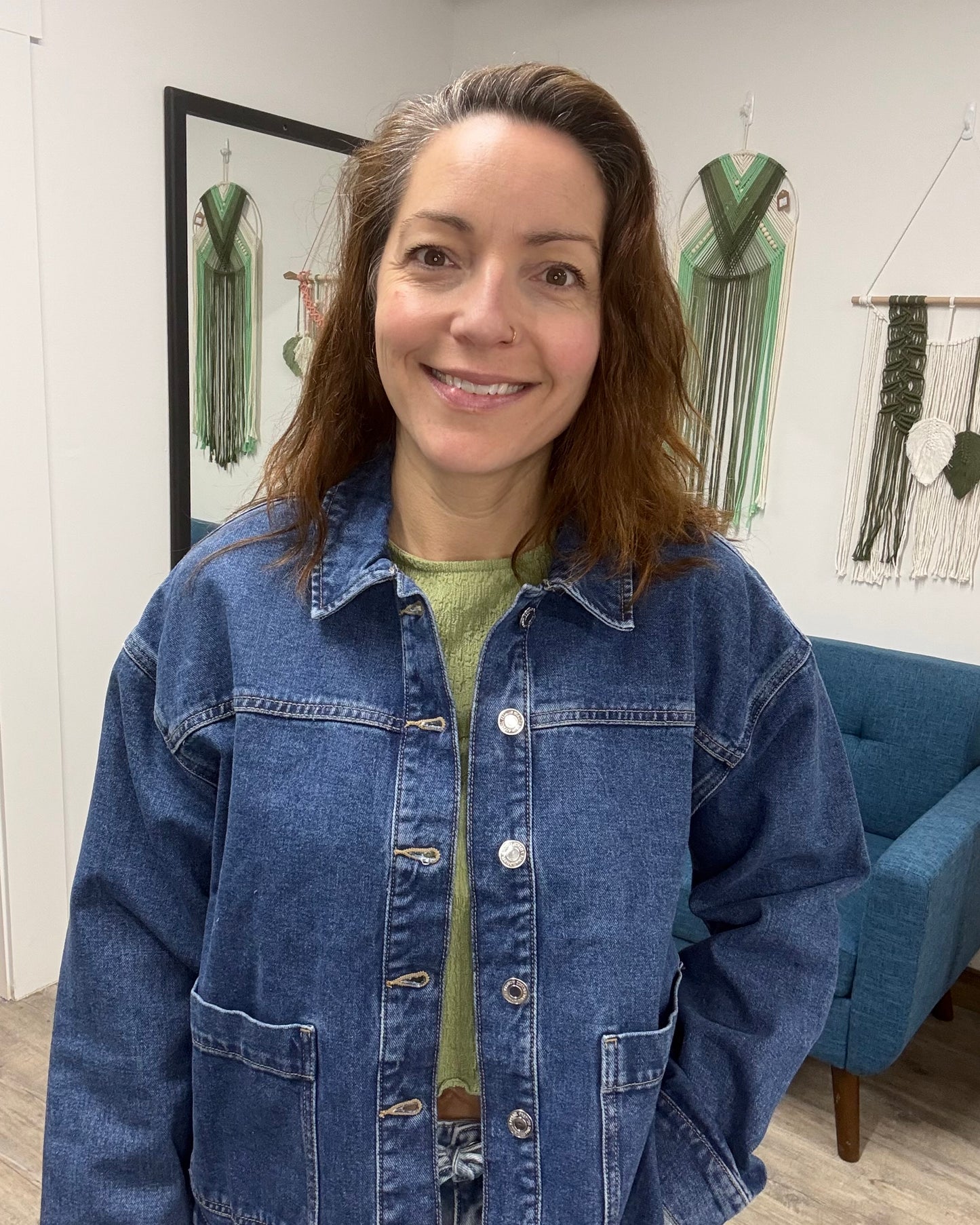 The Jamie Denim Shacket
