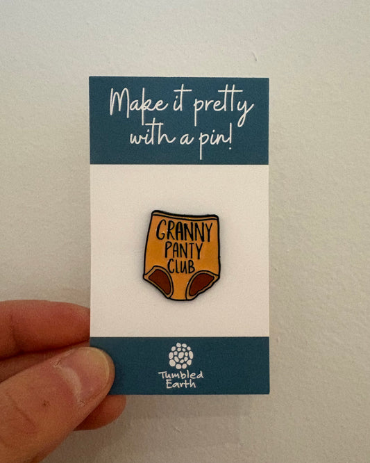"Granny Panty Club" Enamel Pin
