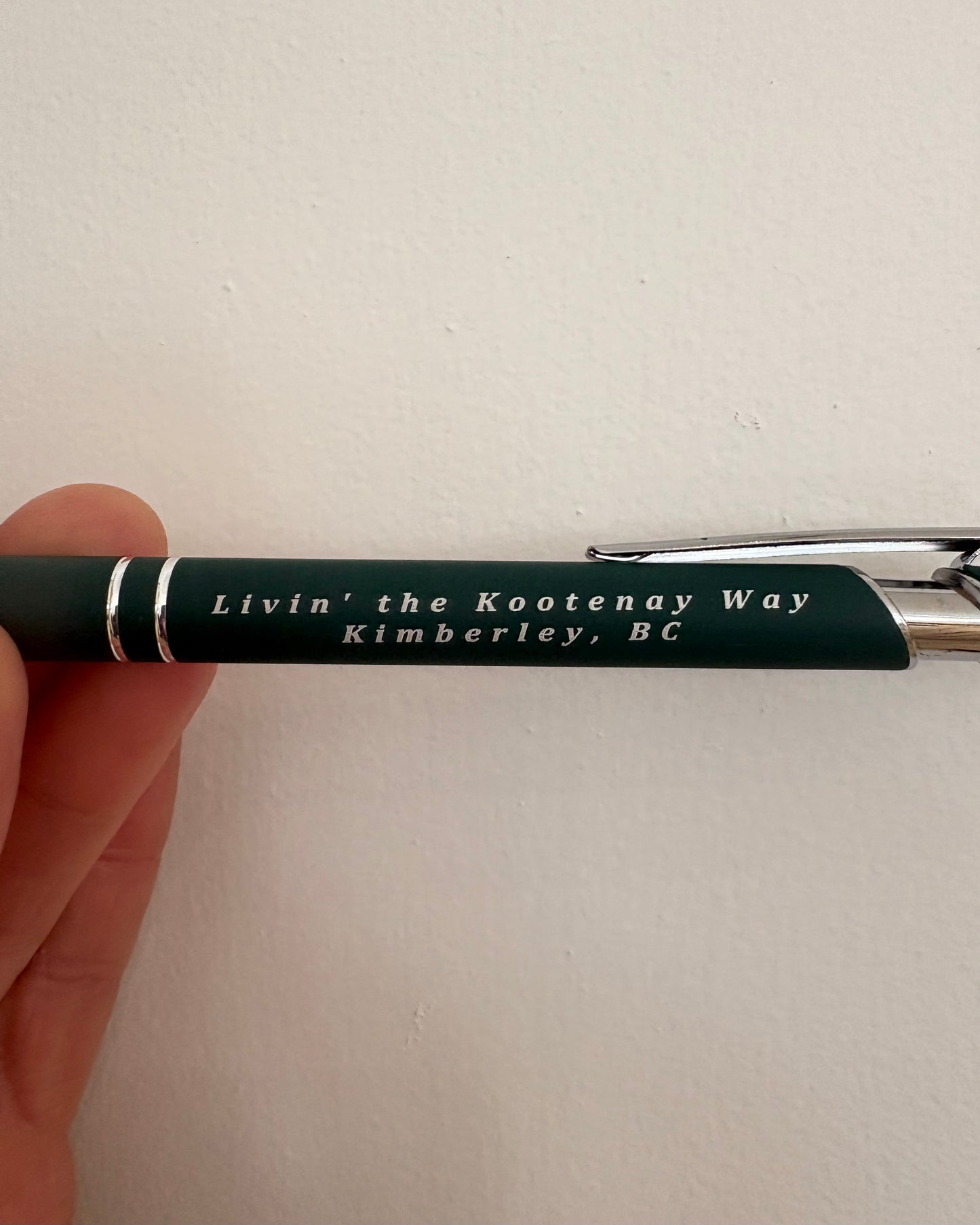 Livin' the Kootenay Way; Kimberley, BC Pen