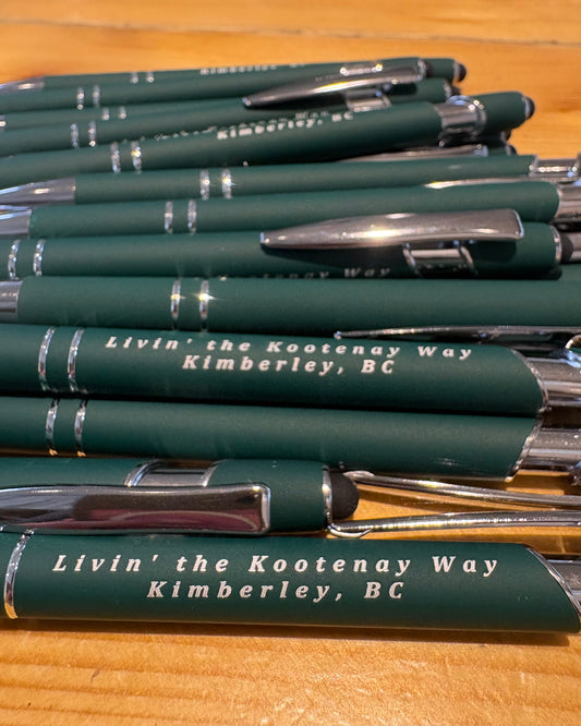 Livin' the Kootenay Way; Kimberley, BC Pen