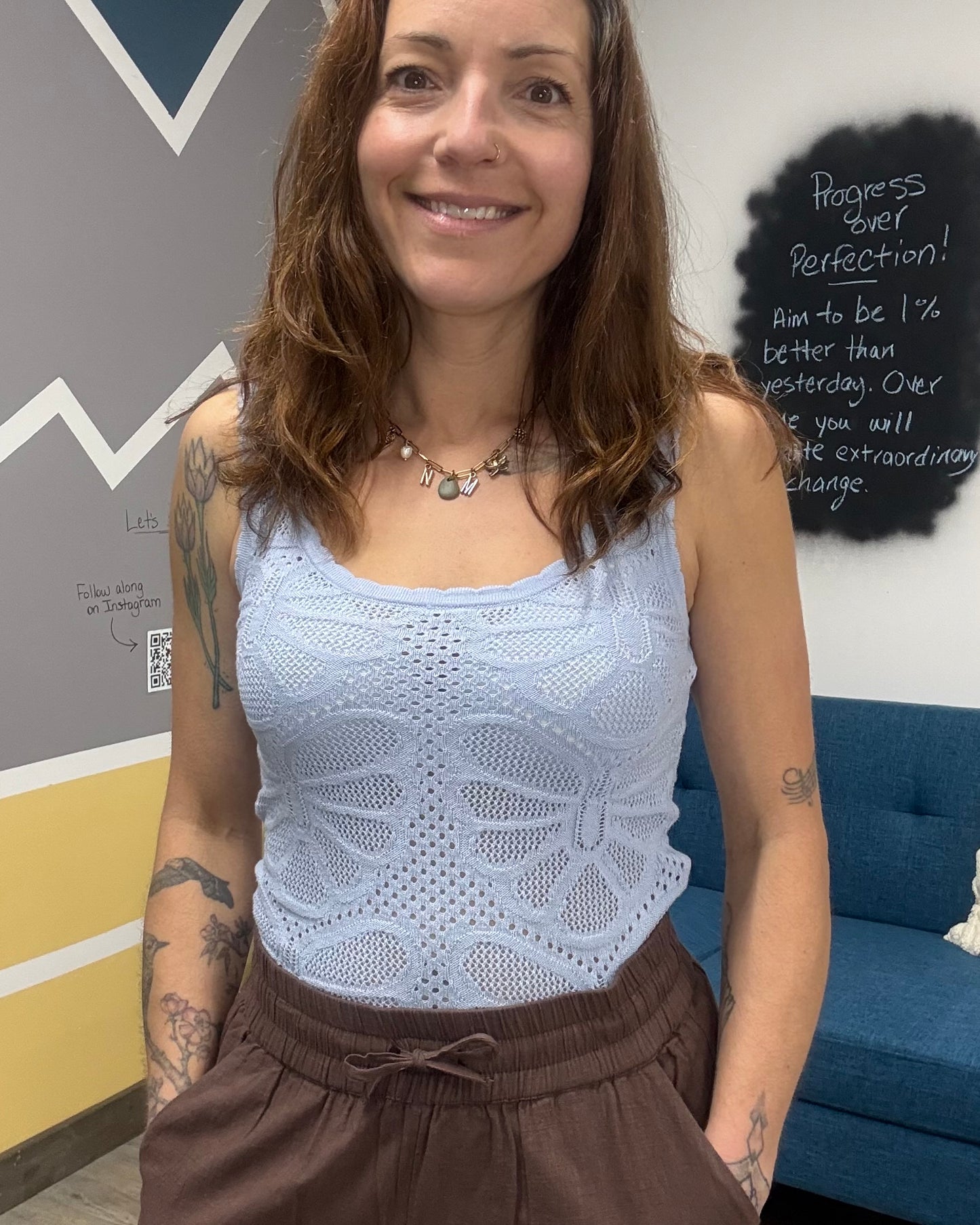 The Carlin U-neck Tank Top