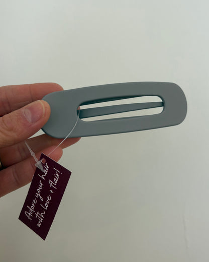 Large Matte Duckbill Hair Clip: SO MANY COLORS!
