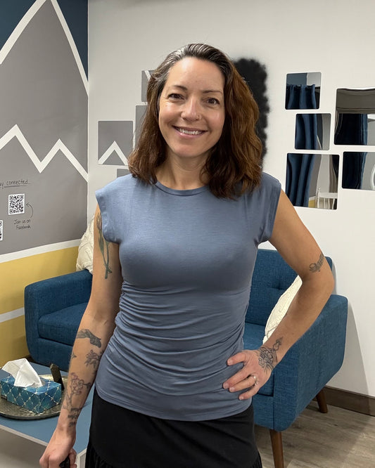 The Ava Sarah Ruching Top: 3 COLORS
