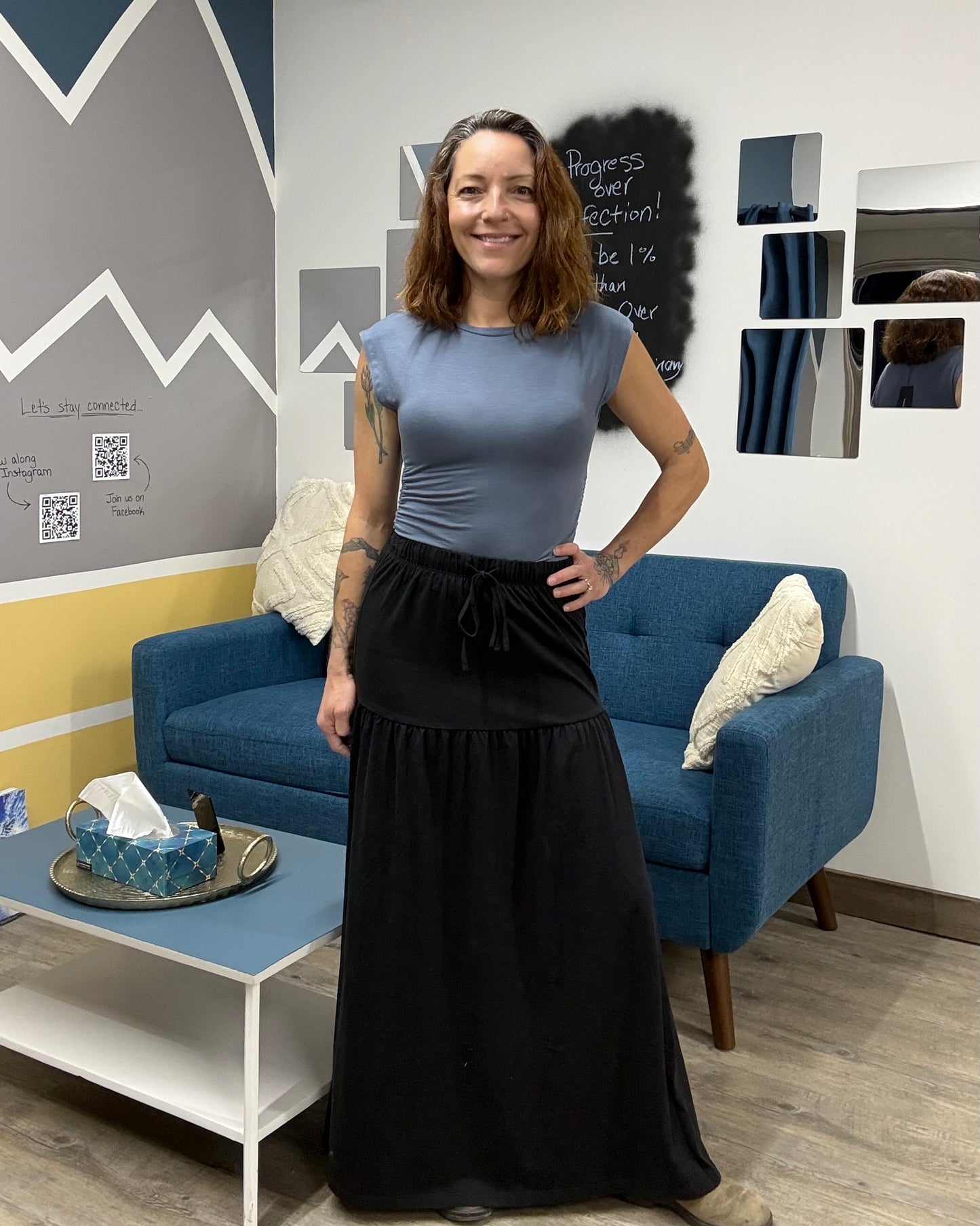 The Mia Maxi Skirt