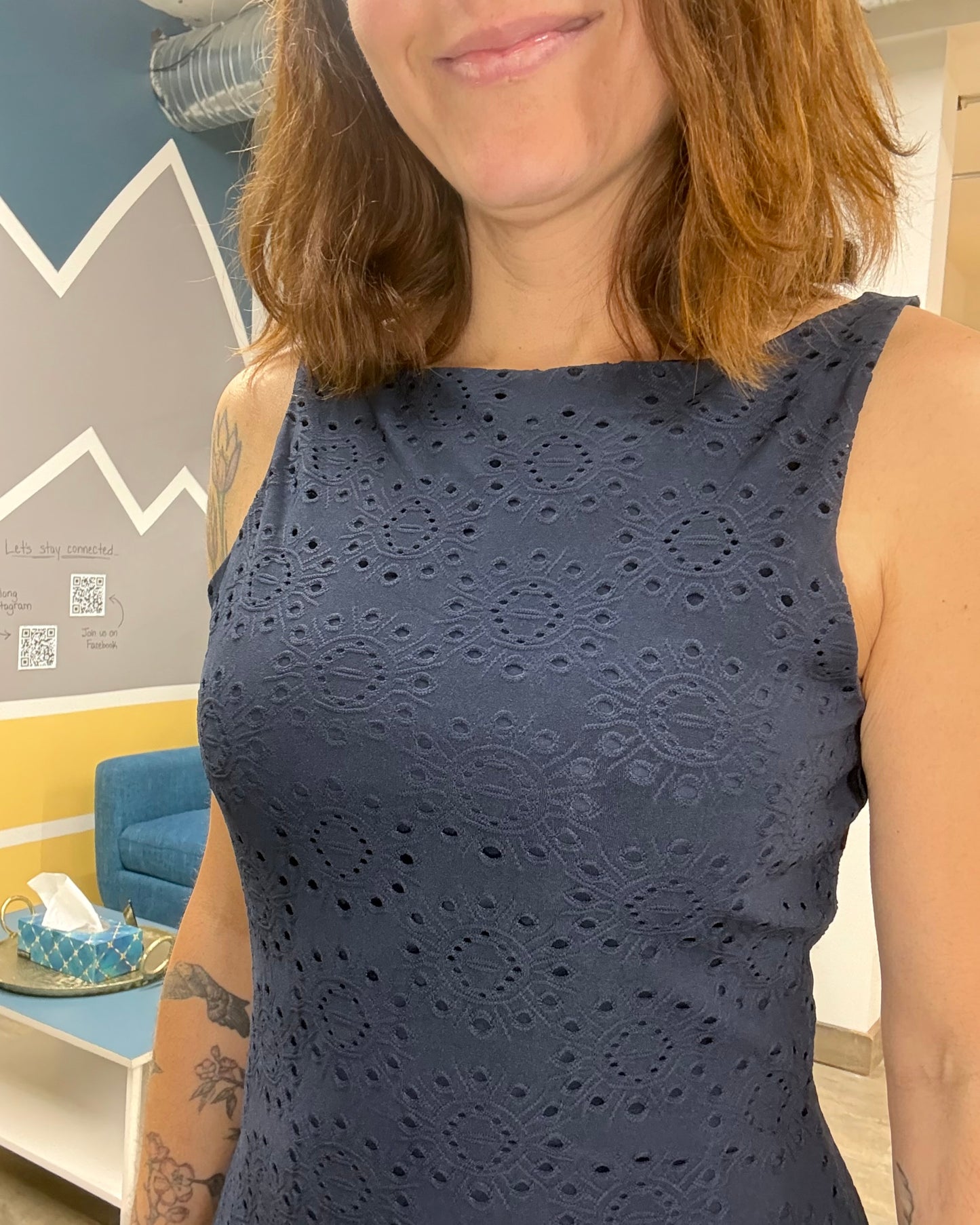 The Tassa Boat Neck Short Dress: 2 COLORS