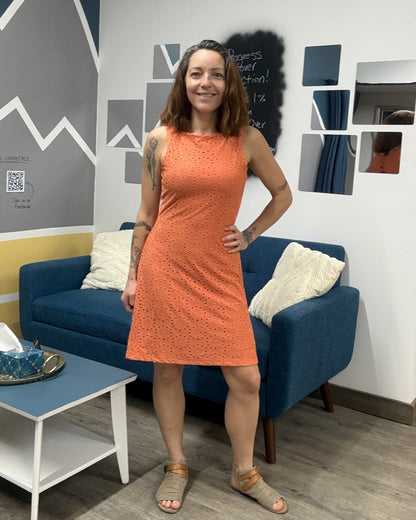 The Tassa Boat Neck Short Dress: 2 COLORS
