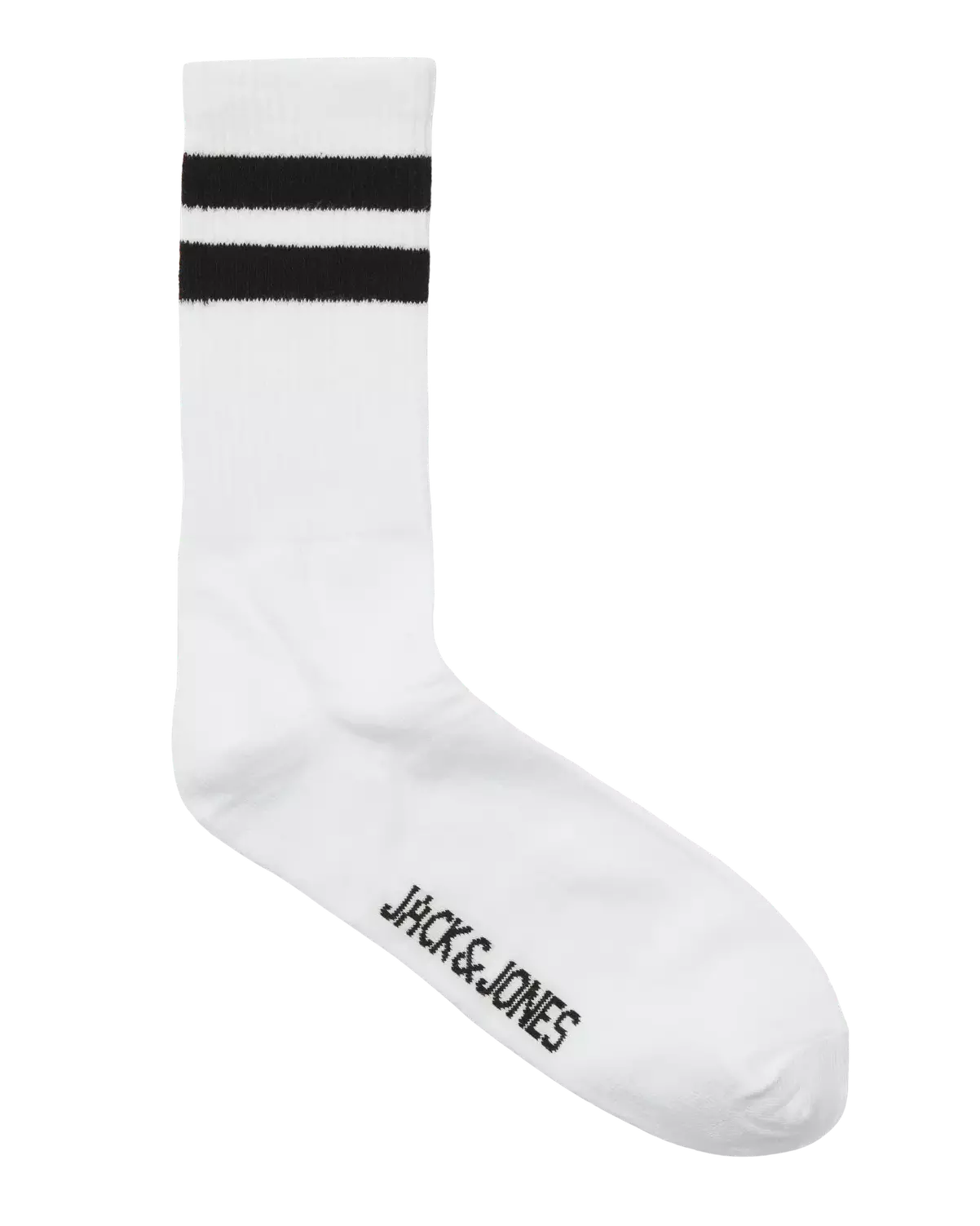 White Striped 3-Pack Sport Socks