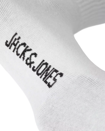 White Cotton Blend 3-Pack Socks