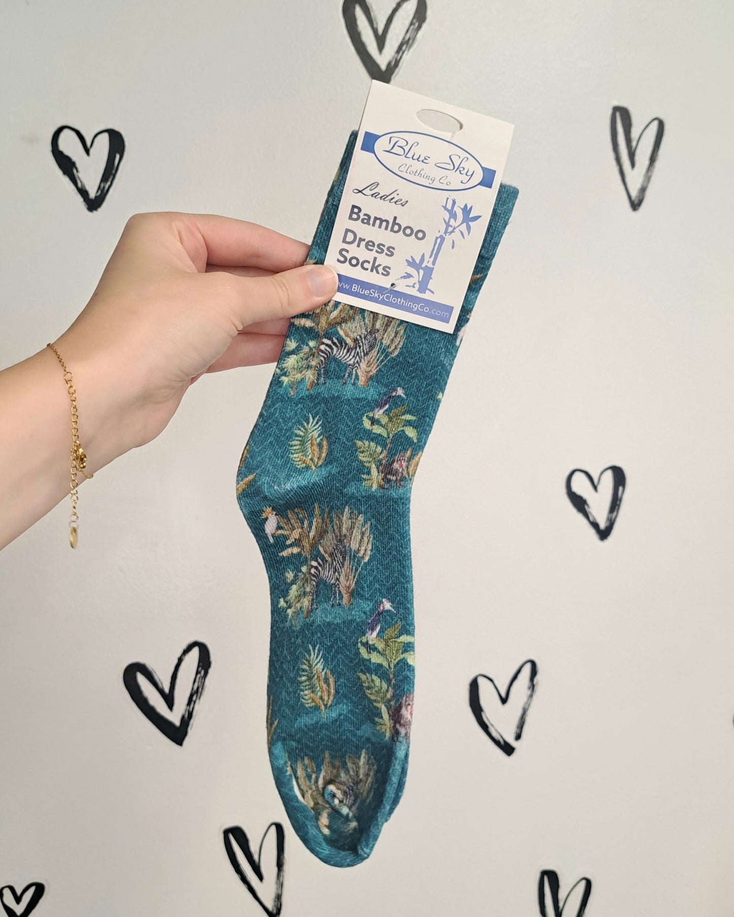 Safari Bamboo Dress Socks 🍁