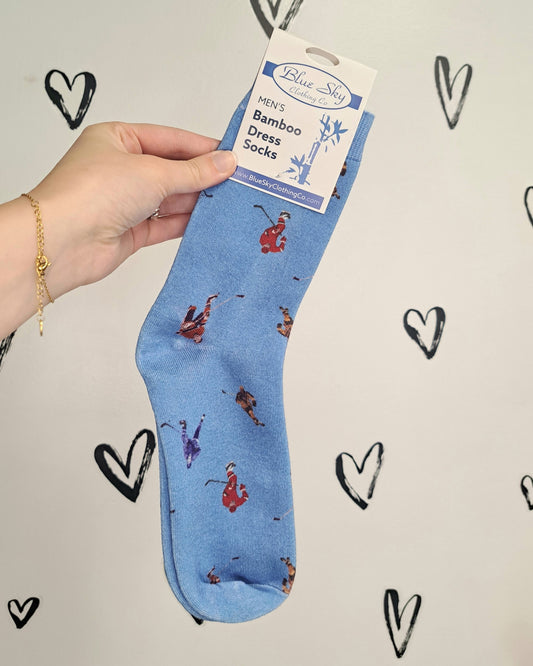 Hockey Men's Bamboo Dress Socks 🍁
