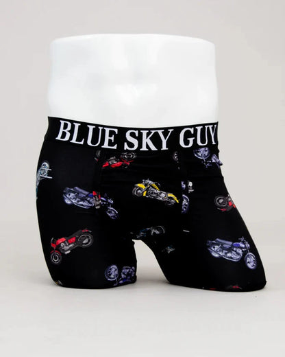 Motorcycle Men's Bamboo Boxer Briefs 🍁