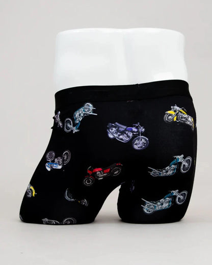 Motorcycle Men's Bamboo Boxer Briefs 🍁