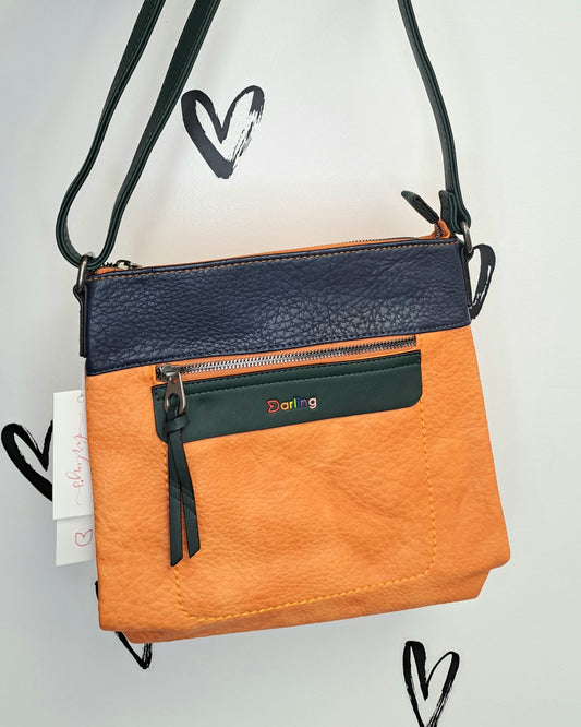Autumn Orange Crossbody Purse 🍁