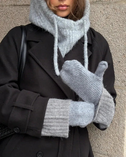 The Moella Rib Knit Mittens - 2 COLORS