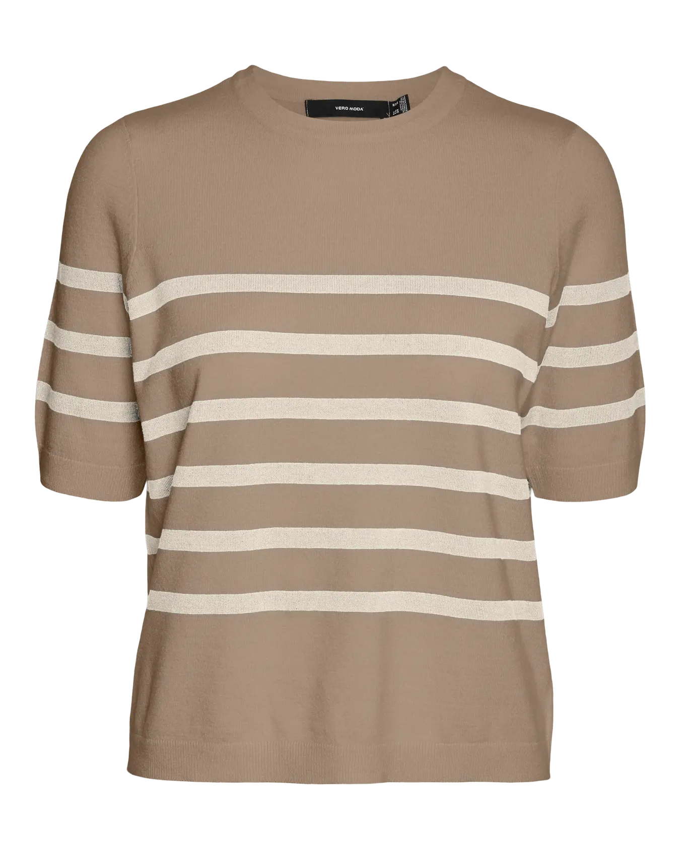 The Saba Crew Neck Stripe Top