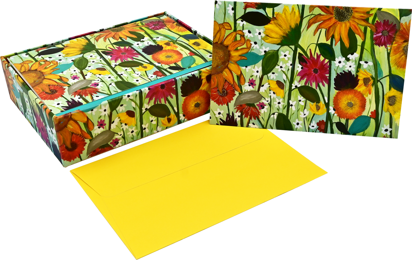 Sunflower Dreams 14 Note Cards