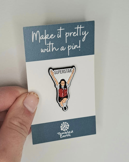 "Superstar" Enamel Pin