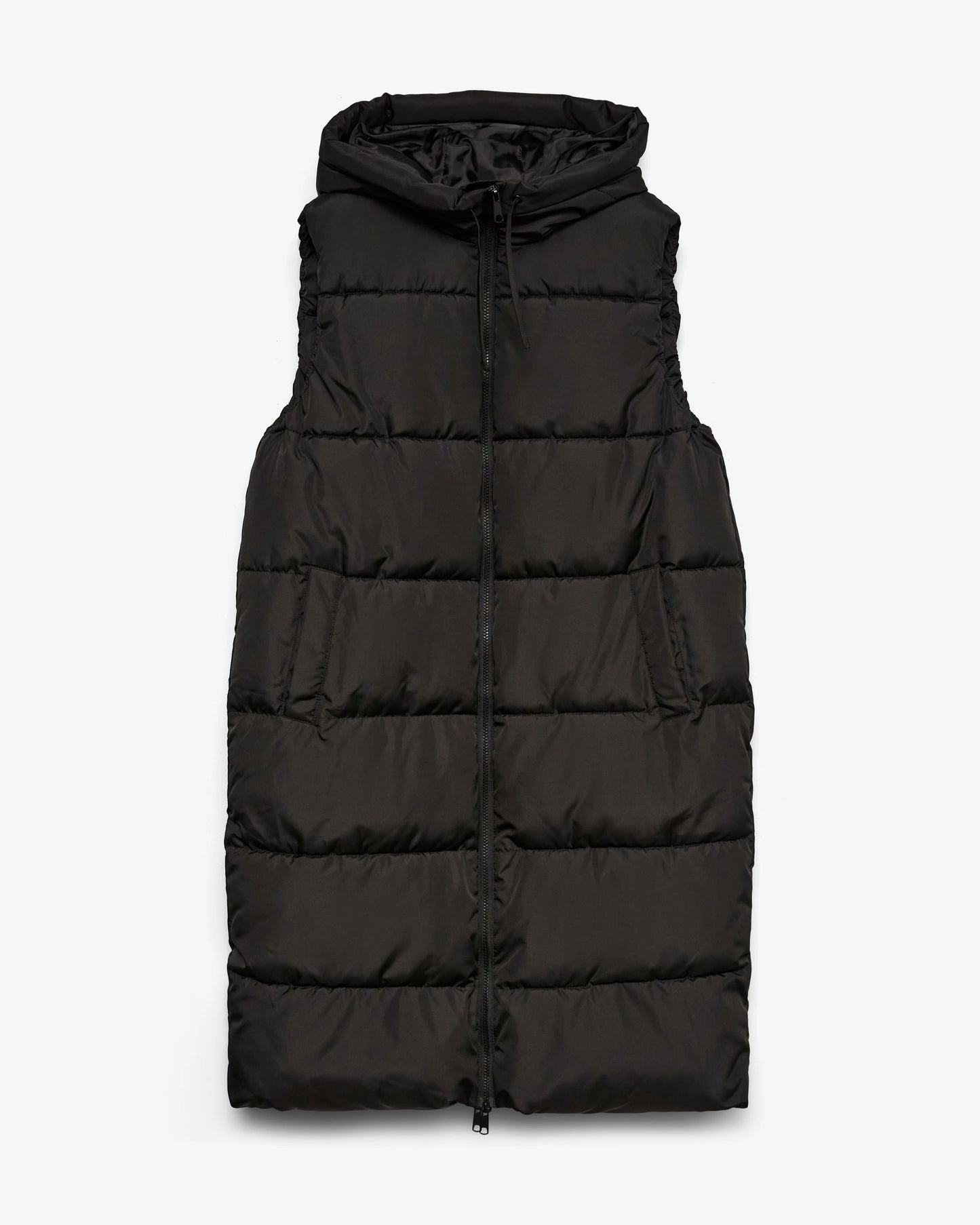 The Liganne Long Puffer Vest
