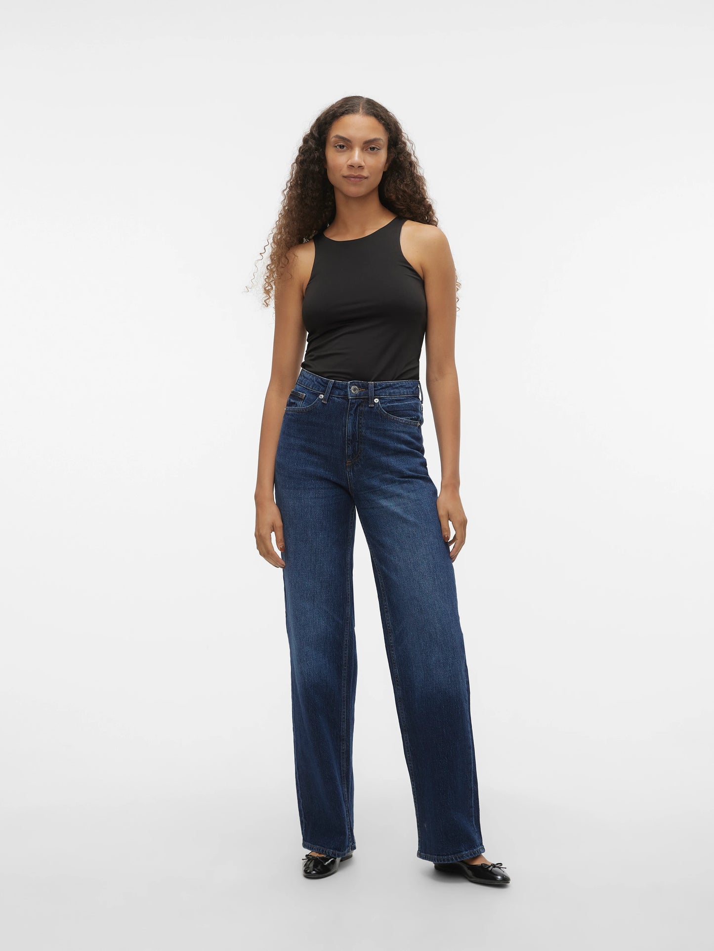 The Tessa High Rise Wide Leg Jeans