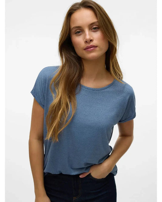 The Lava Glitter Stripe Top: 3 COLORS