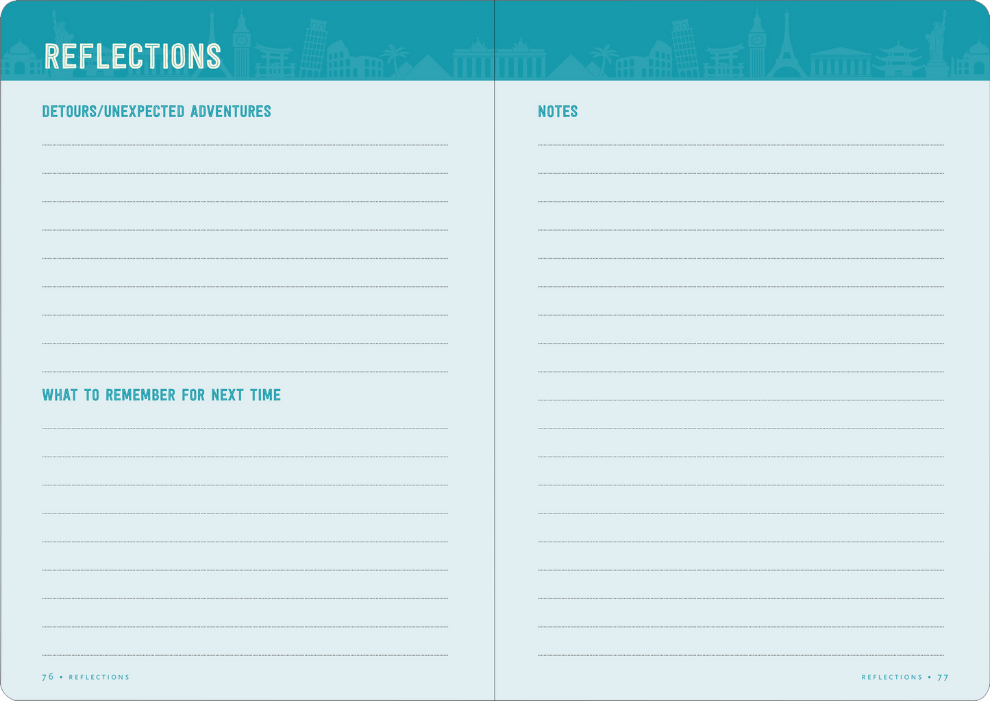 Travel Checklist Journal