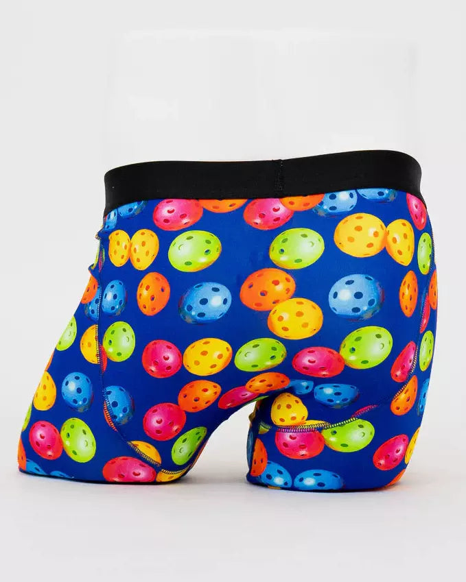 Pickleball Men's Bamboo Boxer Briefs 🍁