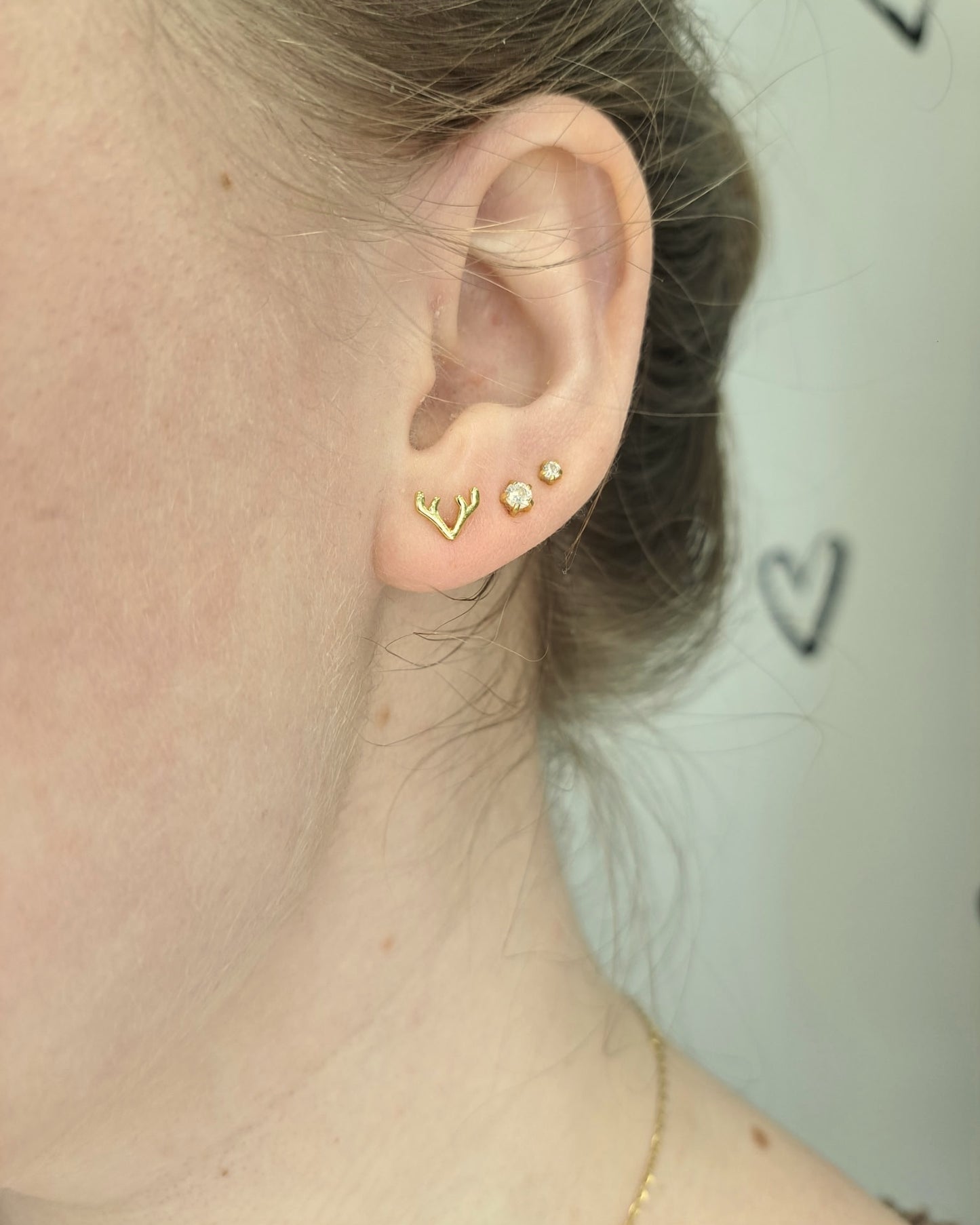 Antler Studs