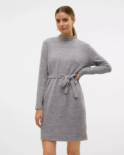 The Bella Long Sleeve Sweater Dress - 4 COLORS