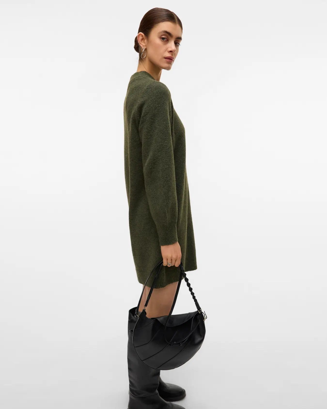 The Besti Long Sleeve Sweater Dress