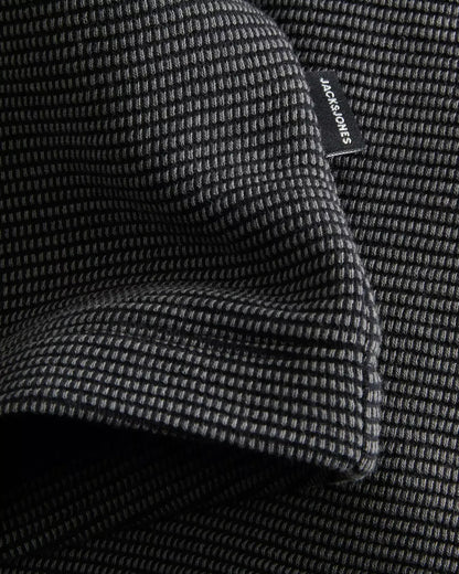 The Blatheo Long Sleeve Shirt: Black