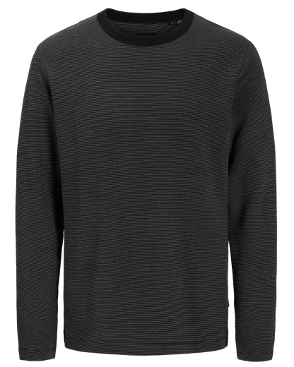The Blatheo Long Sleeve Shirt: Black