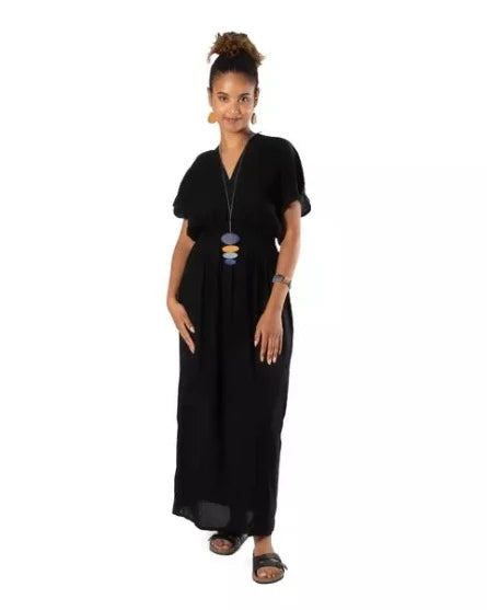 Black Bali Maxi Dress