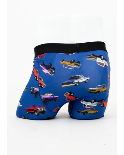 Vintage Truck Men's Bamboo Boxer Briefs 🍁
