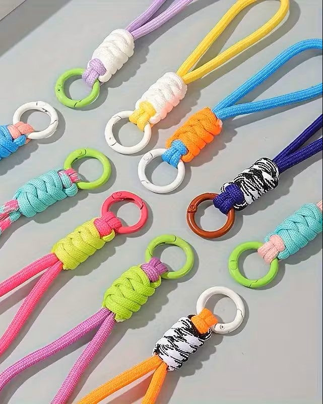 Braided Cord Keychain