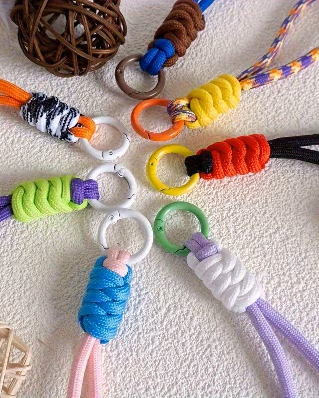 Braided Cord Keychain