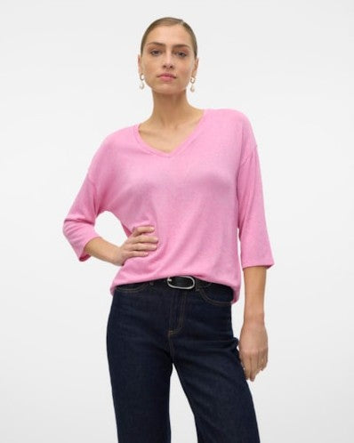 The Brianna V-Neck Pullover Top: 5 COLORS