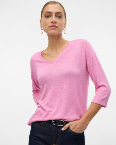 The Brianna V-Neck Pullover Top: 5 COLORS