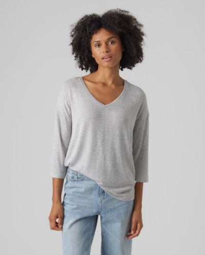 The Brianna V-Neck Pullover Top: 5 COLORS