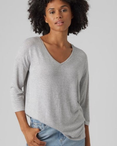 The Brianna V-Neck Pullover Top: 5 COLORS