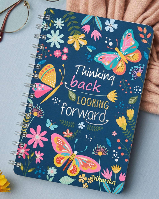 "Thinking Back, Looking Forward" Undated Yearly Planner 🍁
