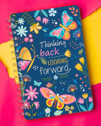 "Thinking Back, Looking Forward" Undated Yearly Planner 🍁