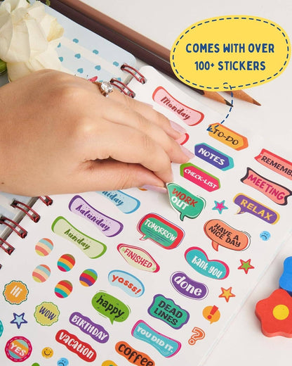 "Thinking Back, Looking Forward" Undated Yearly Planner 🍁