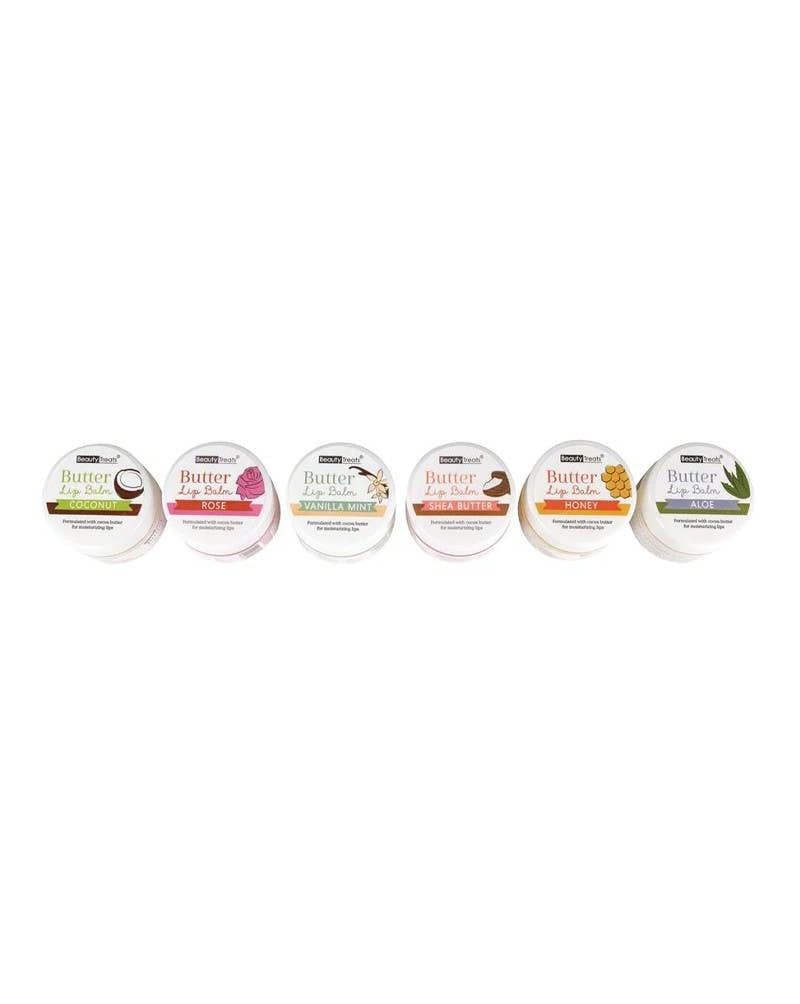 Butter Lip Balm: 6 FLAVORS