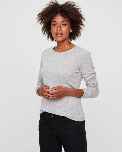 The Care Long Sleeve Round Neck Top