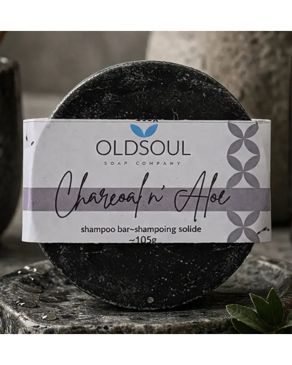 Charcoal n' Aloe Shampoo Bar 🍁